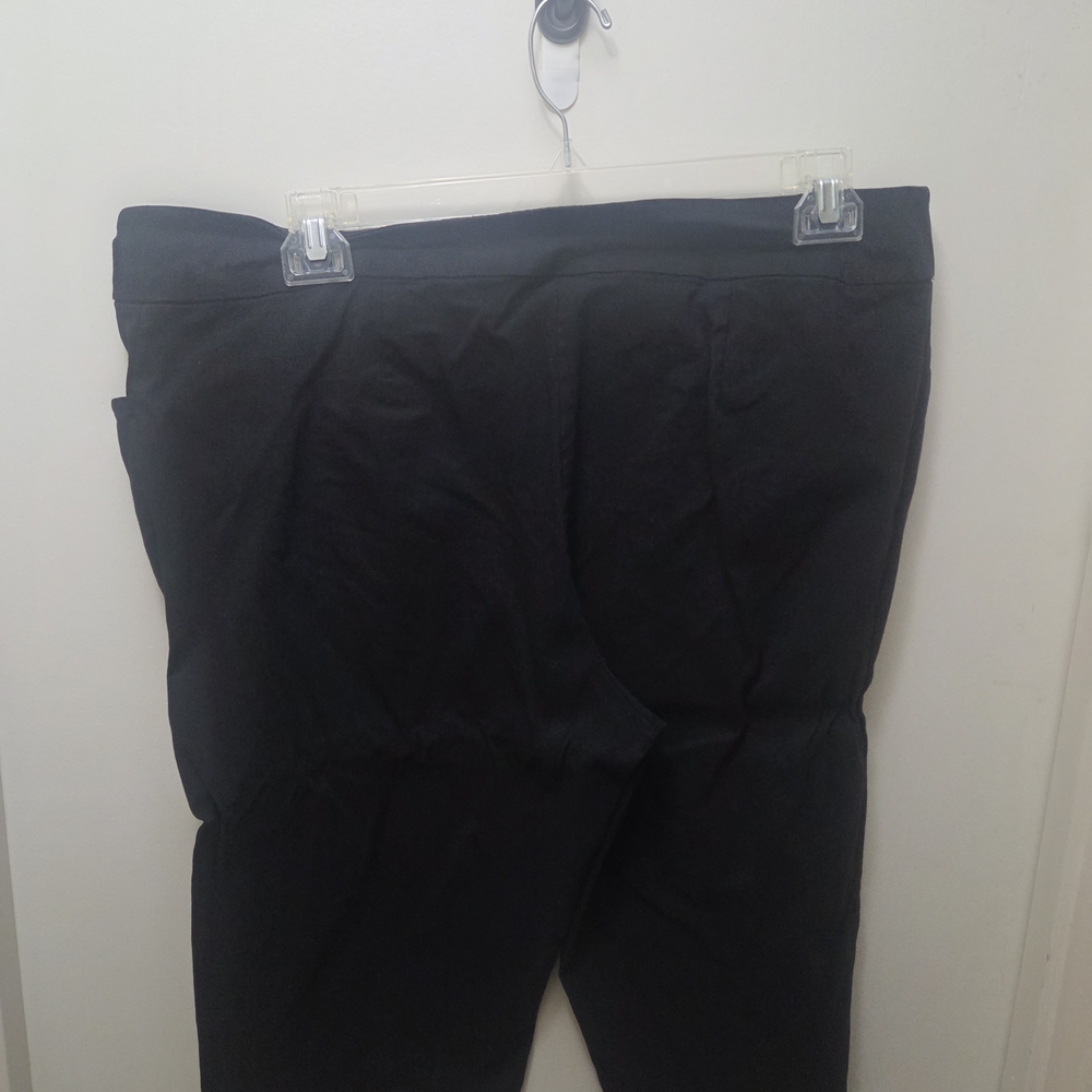Terra & Sky Black Men's Stretch Dress Pants